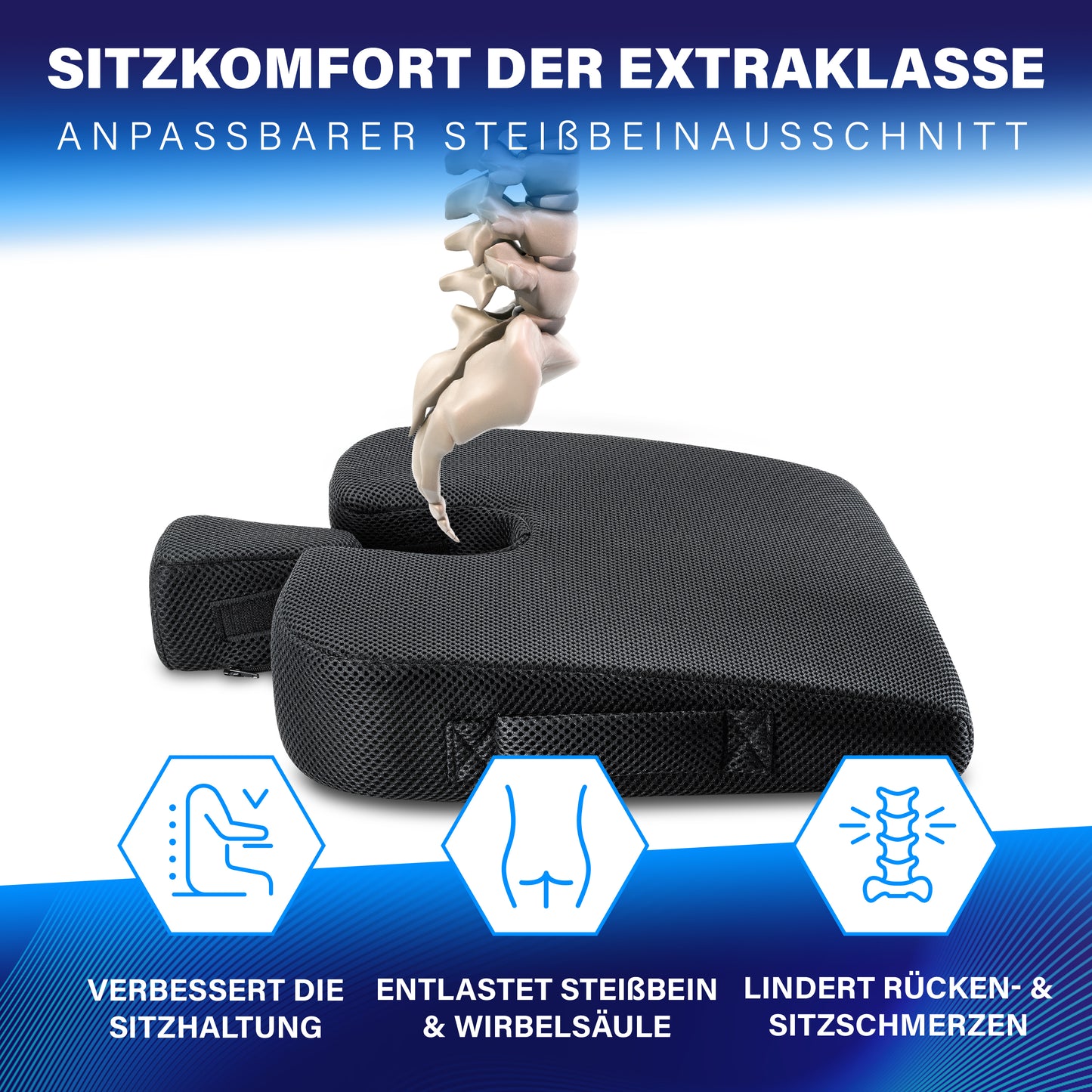 Ergonomisches Keilkissen