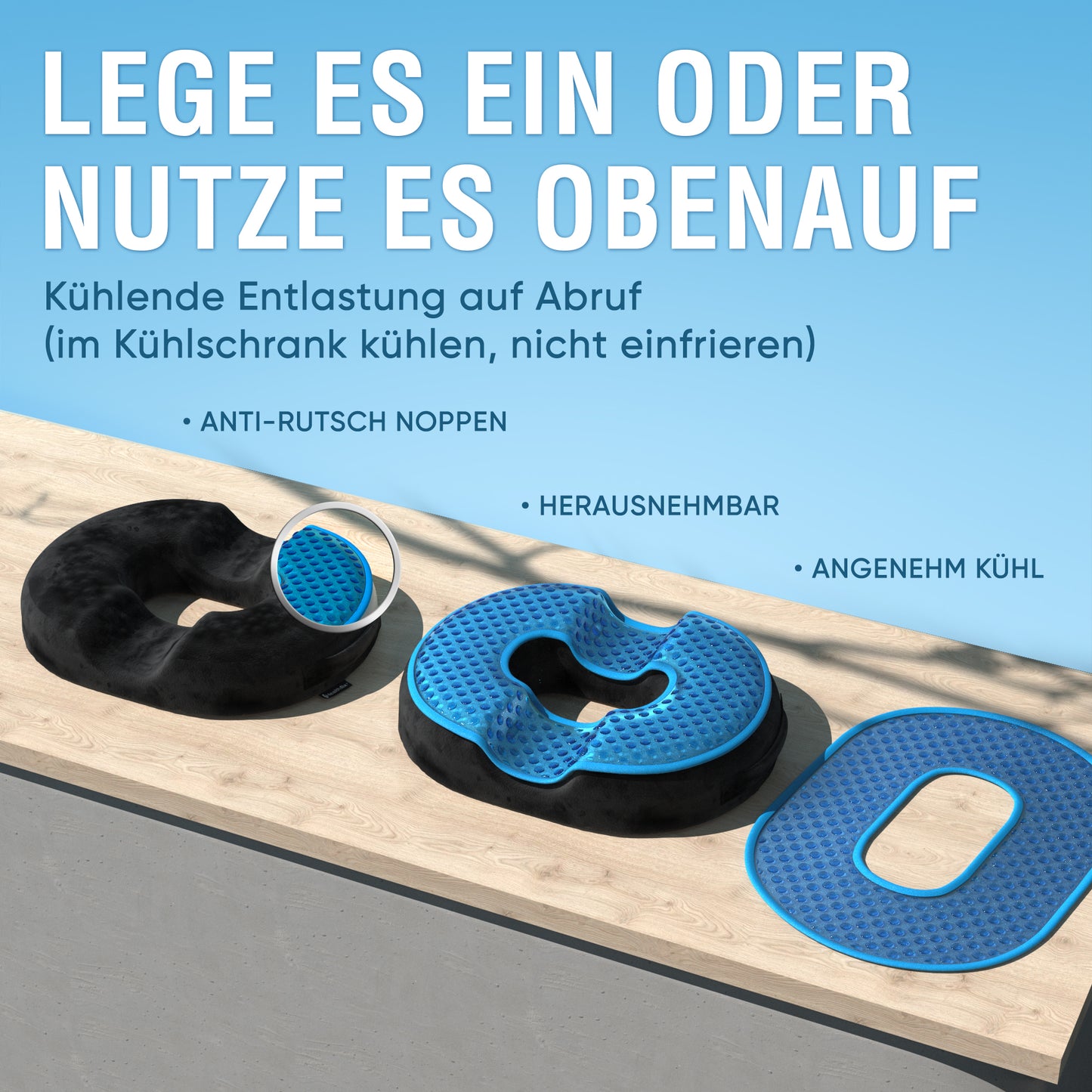 Ringsitzkissen