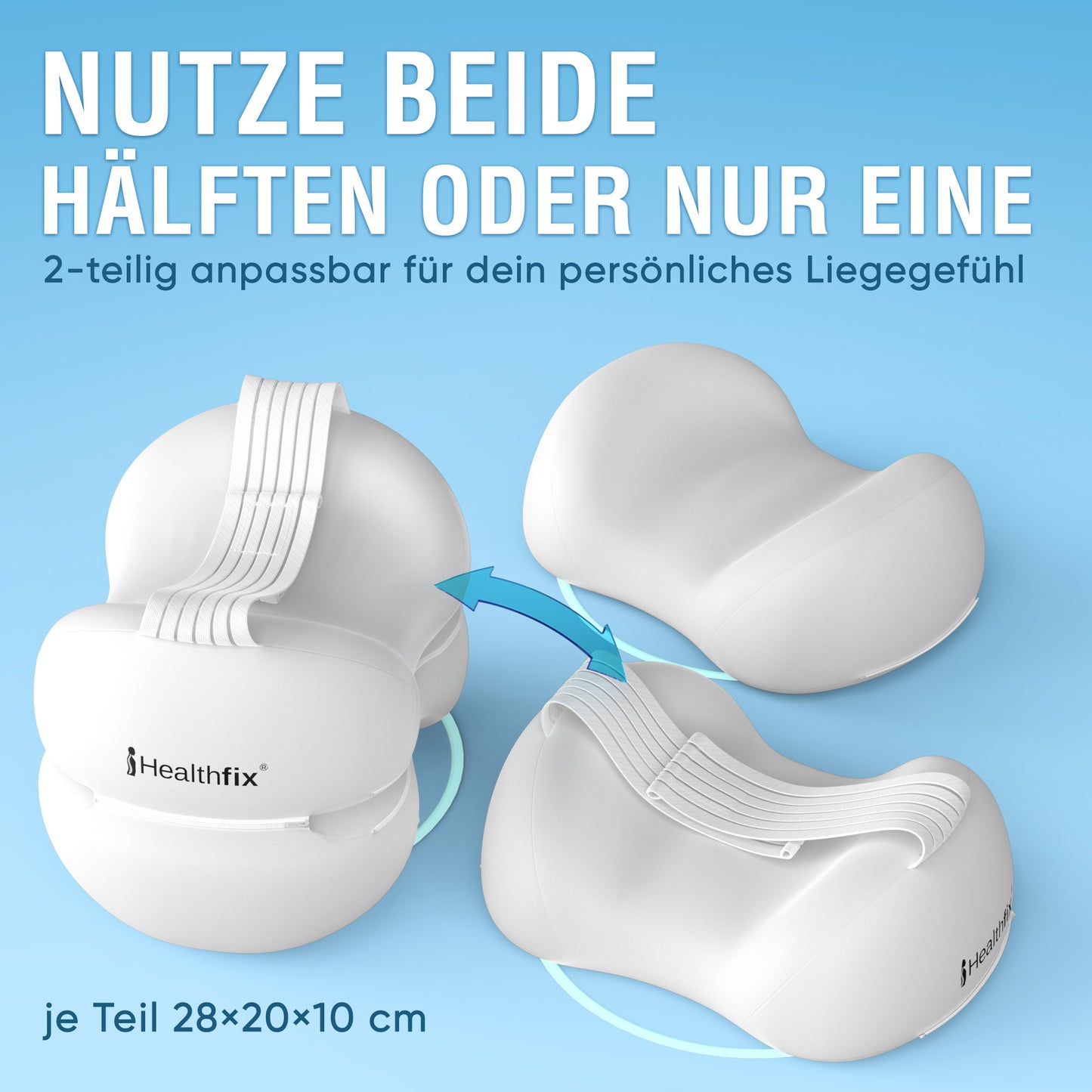 Kniekissen für Seitenschläfer