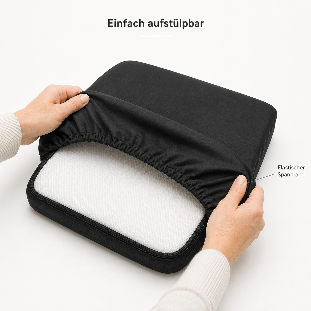 Healthfix® Premium Inkontinenzbezug – hygienischer Schutzbezug für dein Sitzkissen
