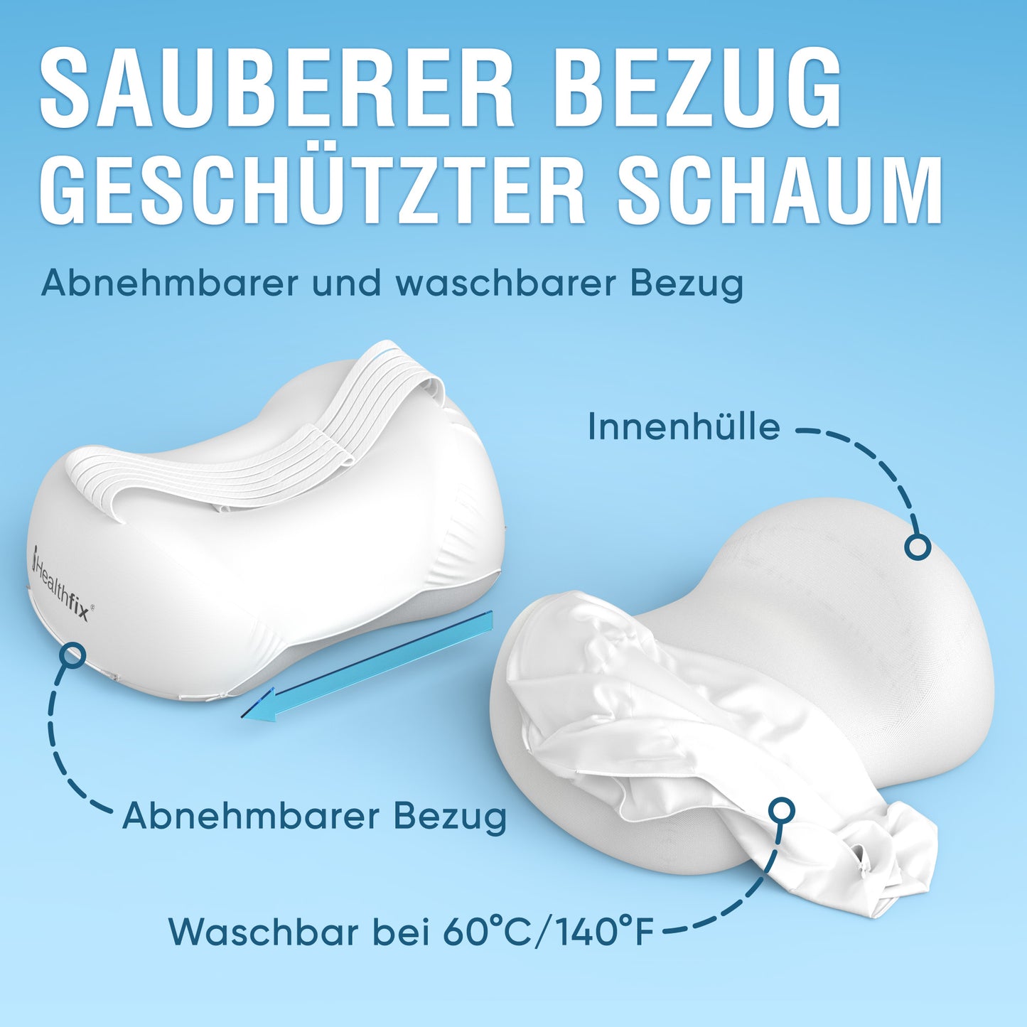 Kniekissen für Seitenschläfer