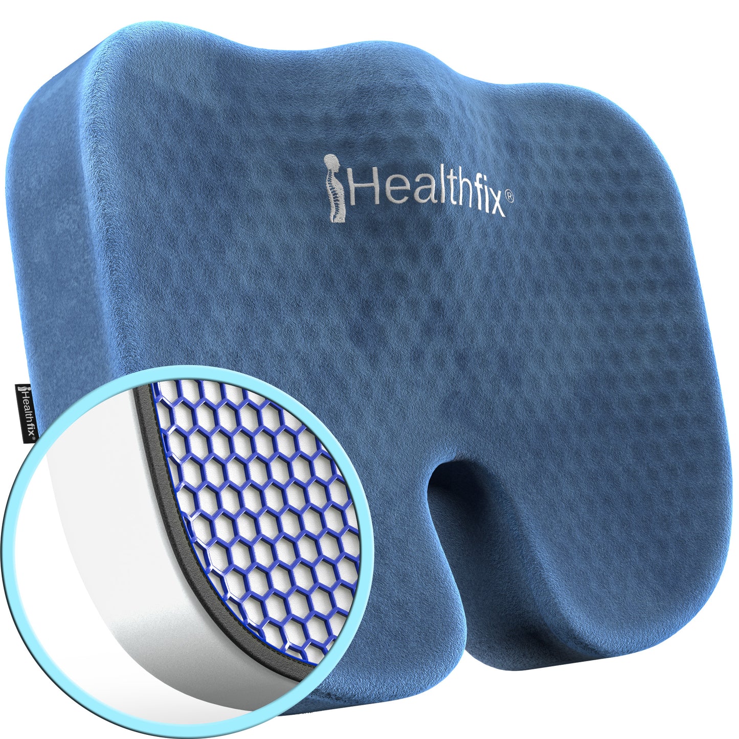 Orthopädisches Steißbeinkissen mit Honeycomb-Layer