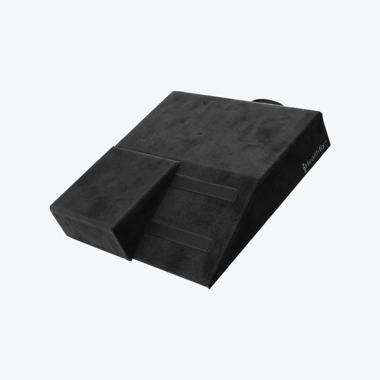Arthrodesis cushion with removable wedge